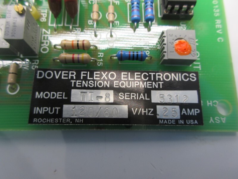 DOVER FLEXO ELECTRONICS TI-8 120V .25A NSNP | eBay