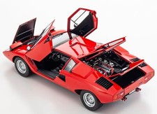 Finished Product Kyosho Big size 1/12 Lamborghini Countach LP400 Red JP 13824