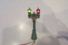 Holiday Express Musical Train Station REPLACEMENT LAMP POST Good Bulbs LED