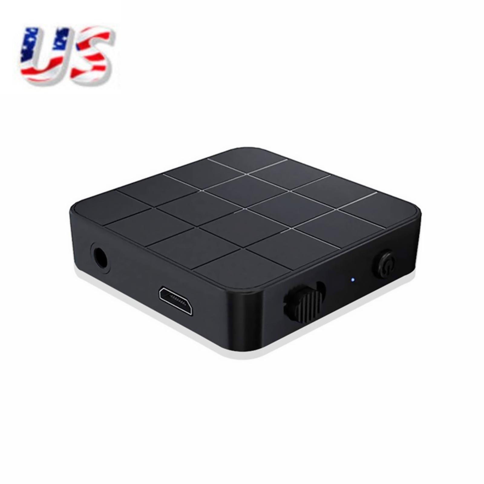 Bluetooth Audio Transmitter and Receiver Adapter with USB and AUX Cables