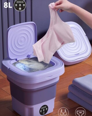 Portable Handheld Mini Washing Machine: Ideal for Travel and