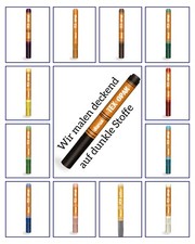 DARWI TEX Textilmarker Stoffmalstifte 2 mm, v...
