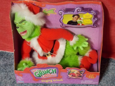 Playmates Singing Grinch Copyright 2000 - Tested/Works