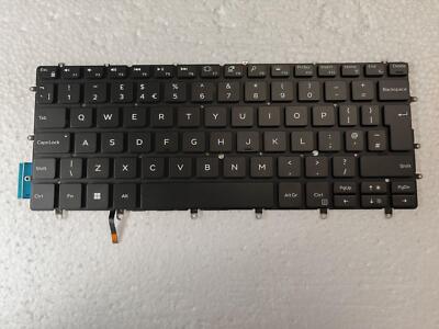 NEW FOR Dell XPS 13-9370 9317 9380 9305 7390 P82G UK black backlit keyboard