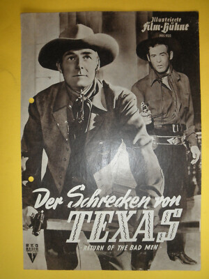 IFB 935 / Der Schrecken von Texas / Randolph Scott, Robert Ryan / SEHR SELTEN