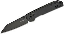 Couteau Kershaw Mini Iridium Lame Reverse Tanto Acier D2 Manche Alu KS2051RBLK