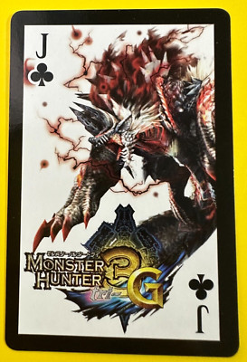 Monster Hunter 3G Clover J Capcom Summer Jam Playing Card Japan | eBay