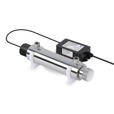 SWAN Sterilizzatore Acqua Completo Lampada UV 6 Watt portata 2 litri/minuto