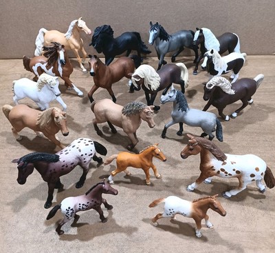 All Schleich Horses Lot Of 18 Schleich Horses