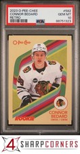 2023 UPPER DECK O-PEE-CHEE RETRO #582 CONNOR BEDARD RC PSA 10