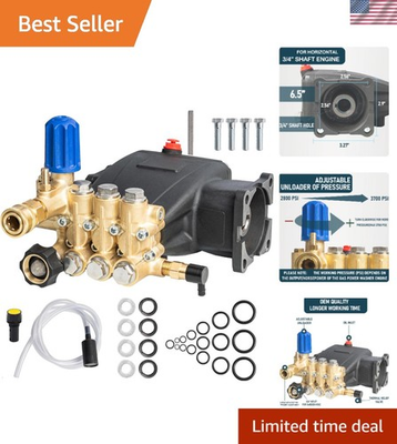 #ad #ad Professional Grade 3700 PSI Pressure Washer Pump Replacement for Simpson MorFlex $251.99