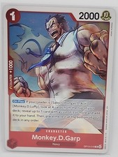 One Piece CCG Monkey D. Garp Carrying On His Will R Holo Card OP13-016 NM