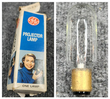 GE Projector Lamp CAX 50W 115-125V Photo Projection Bulb NOS - Made in USA - NIB