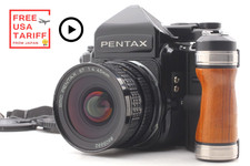 TUTTO tardi [COME NUOVO] Pentax 6x7 67 TTL fotocamera pellicola mirror up obiettivo 45 mm f4 dal Giappone