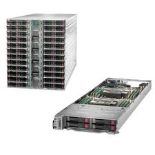 HPE Apollo k6000 Gehäuse & 24x XL230k Gen10 Blades 48x Kühlkörper, 6x 2650W