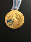 MIKE ERUZIONE AUTOGRAPHED 1980 REPLICA GOLD MEDAL JSA AUTHENTICATED — photo 1