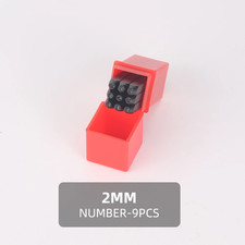 Steel Die Metal Stamping Kit Punch Tool Number Letter Alphabet Stamps Tools DIY