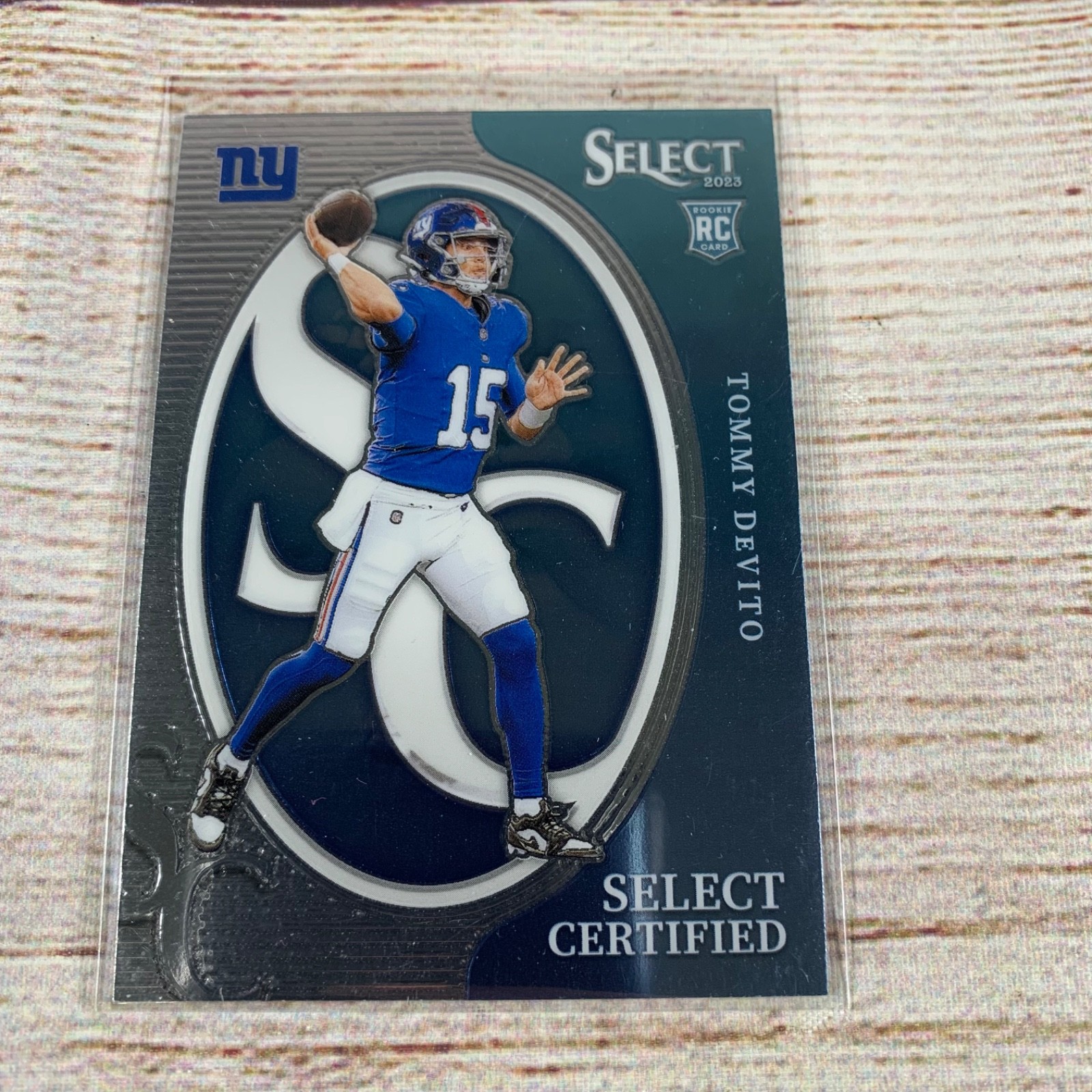 2023 Panini Select - Select Certified Rookies Tommy DeVito #CRO-TDE (RC)