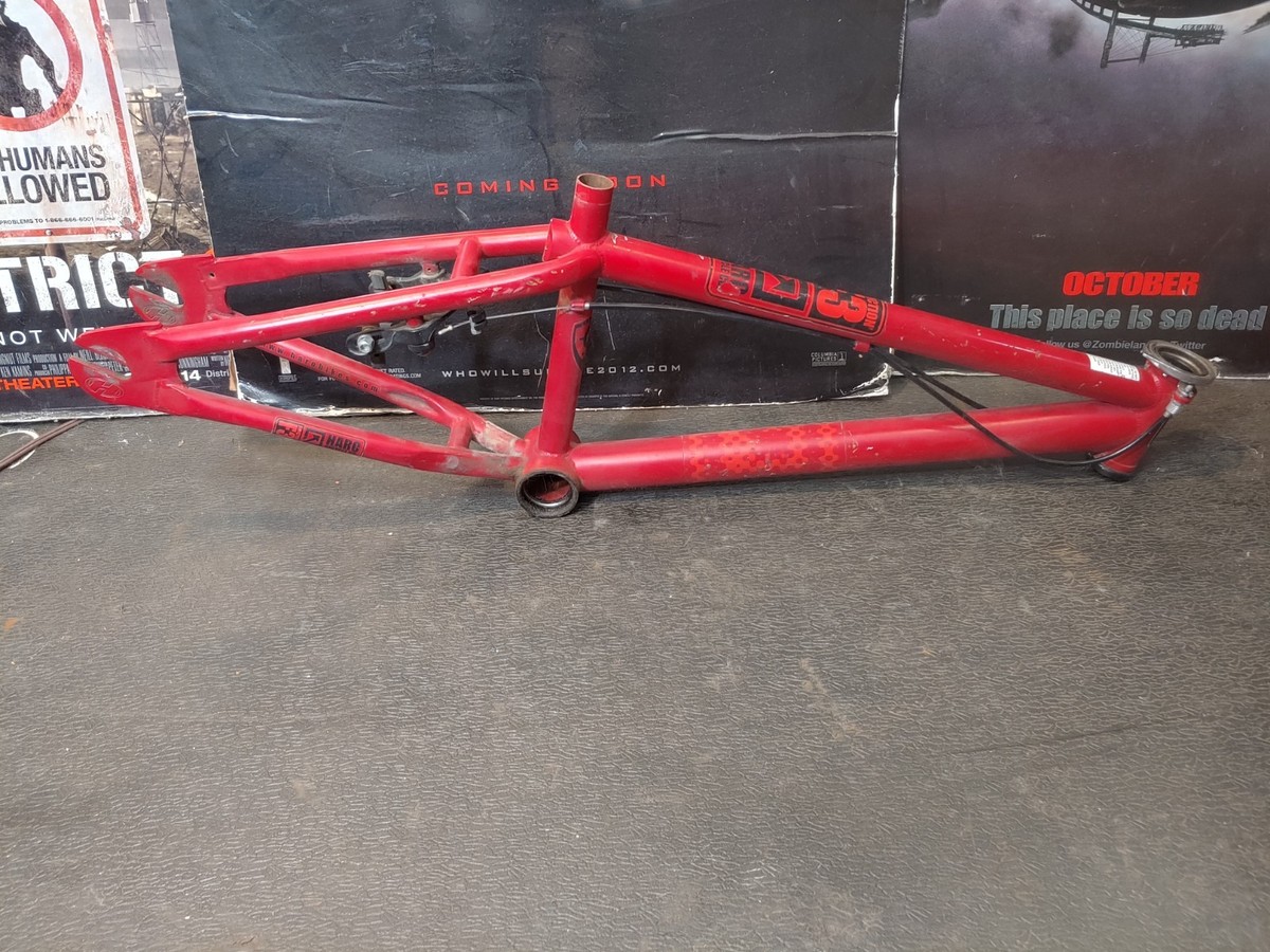 Retro Haro Bmx F3 Bmx Frame Only Red Solid Condition 20.5tt | eBay