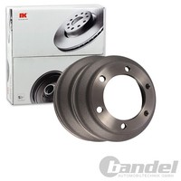 2X NK Ø 280Mm Bremstrommeln Satz Hinten Passend FüR Ford Transit | 262509