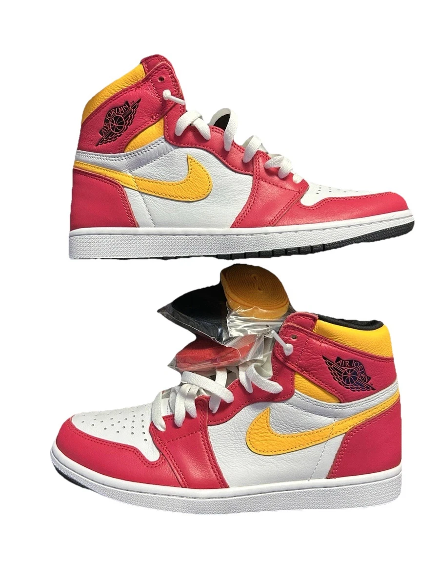 Jordan 1 Retro High OG Light Fusion Red 2021 | eBay