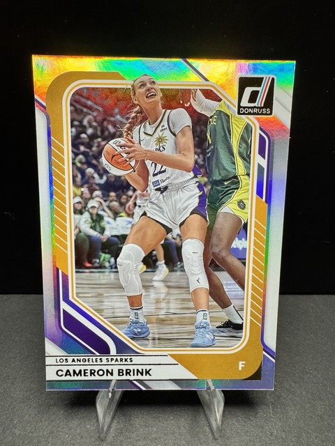 WNBA 2026 Panini Donruss - Cameron Brink #82 Holo Los Angeles Sparks