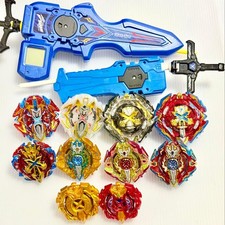 Beyblade Excalibur Gold Collection Lot Complete Set Rare Tops Used Vintage