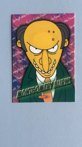 Australia 1996 Tempo - The Simpsons Downunder Trading Card Springfield Card Set - Picture 8 of 9