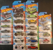 Hot Wheels Lot of 20 different Chevy Silverado Trucks - Boss, Tooned & 1 T-Hunt!