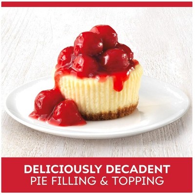 Cherry Pie Filling, Topping - No Sugar Added, 20 oz