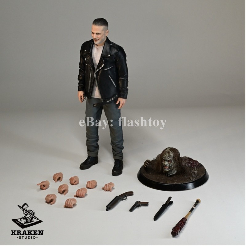 Kraken Studio 1/12 The Whisperers Negan 6" Collectible Male Action Figure Model