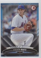 2016 Bowman Sophomore Standouts Blue 63/150 Steven Matz #SS-7 0l1