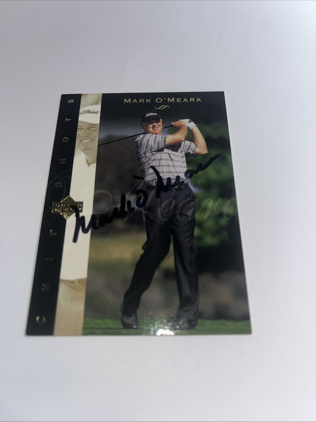 Mark O Meara Signed 2003 Chipshots Upper Deck Golf Card #98