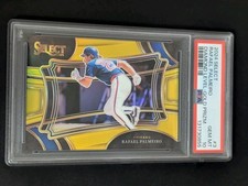 2024 Panini Select Babseball #3 Rafael Palmerio Diamond Level Gold Prizm 04/10