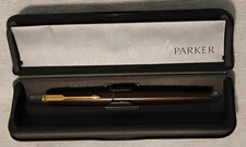 Parker Falcon 50 Dark Matte Brown Metal Fine Point Nib Fountain Pen-Made in USA 