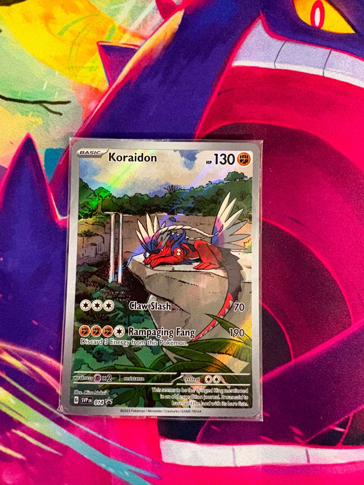 Koraidon SVP014 Scarlet & Violet Base English Sealed Promo Pokemon TCG