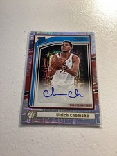 2024-25 Panini Donruss - Rated Rookie Signatures Ulrich Chomche #295 Choice (AU,