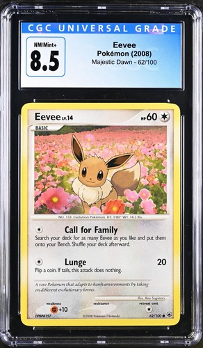 Eevee graded CGC 8.5 for sale on eBay