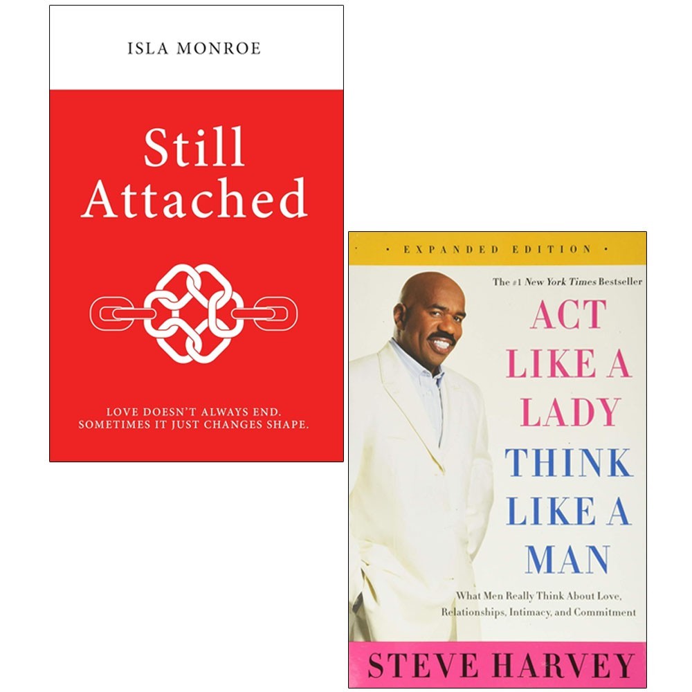 Still Attached,Act Like a Lady, Think Like a Man 2 Books Collection Set