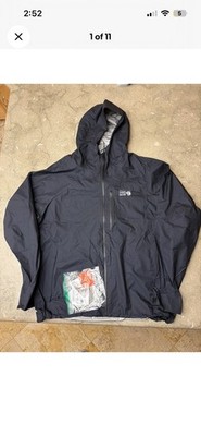 Mountain Hardwear Exposure 2 GoreTex Paclite Jacket Men's Xl (w/free hat)