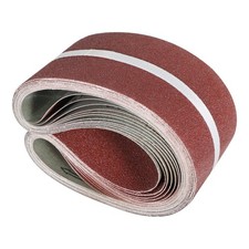 12 Pcs Sander Sandpaper 4Inx36In Sanding Belt 60/80/120/150/240/400 Grit Belt