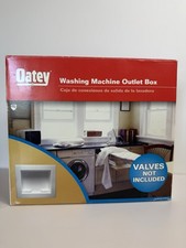 New Oatey Quadtro Washing Machine Outlet Box No Valves Model 38820 Open Box