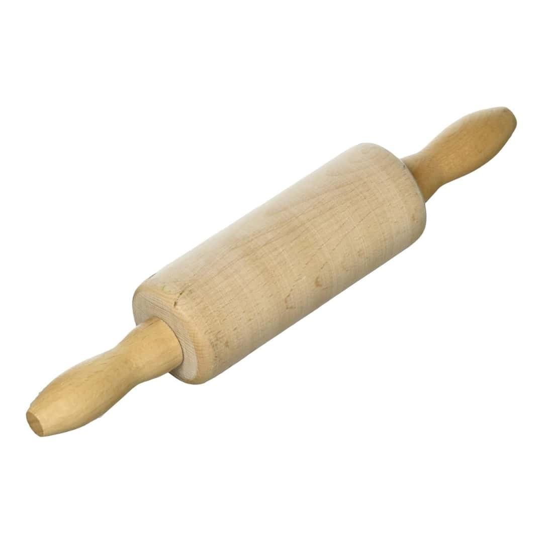 Rolling Pin For Children Beech Wood 11.5x4.5 Cm - Kesper - Pastry