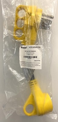 Facon 50Amp Male to 30Amp Female RV Power Cord Adapter 12'' Length NEW/SEALED