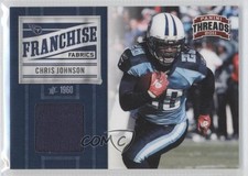 2011 Panini Threads Franchise Fabrics 149/299 Chris Johnson #7 0k0