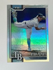 2026 Topps Series 1 Ryan Pepiot Rainbow Foil #313 Rays (C)