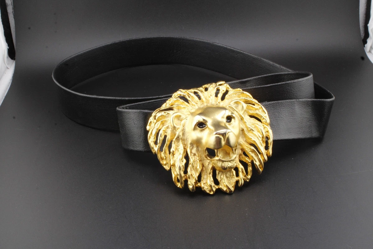 Lion Head Belt In Vintage Belts for sale - eBay