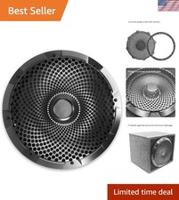 12" Heavy-Duty Steel Subwoofer Grille - Safeguard Surround  Prevent Cone Damage