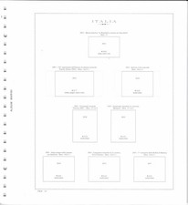 ITALIA 2003 FOGLI MARINI MODELLO KING USATO 9 FOGLI NO ALMANACCO MF65329