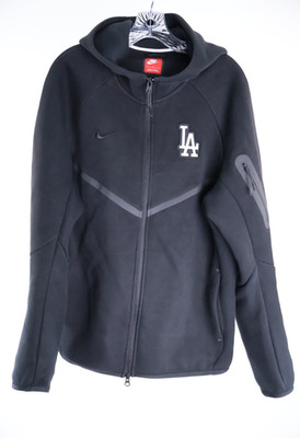 Nike Tech Fleece Windrunner Los Angeles Dodgers Black Hoodie Large Read Easy Fix